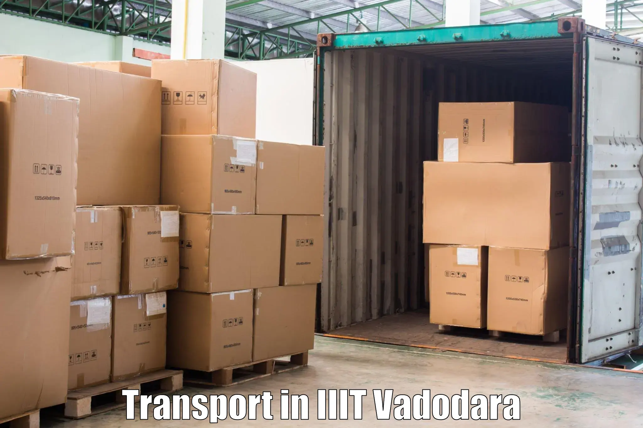 Online transport in IIIT Vadodara