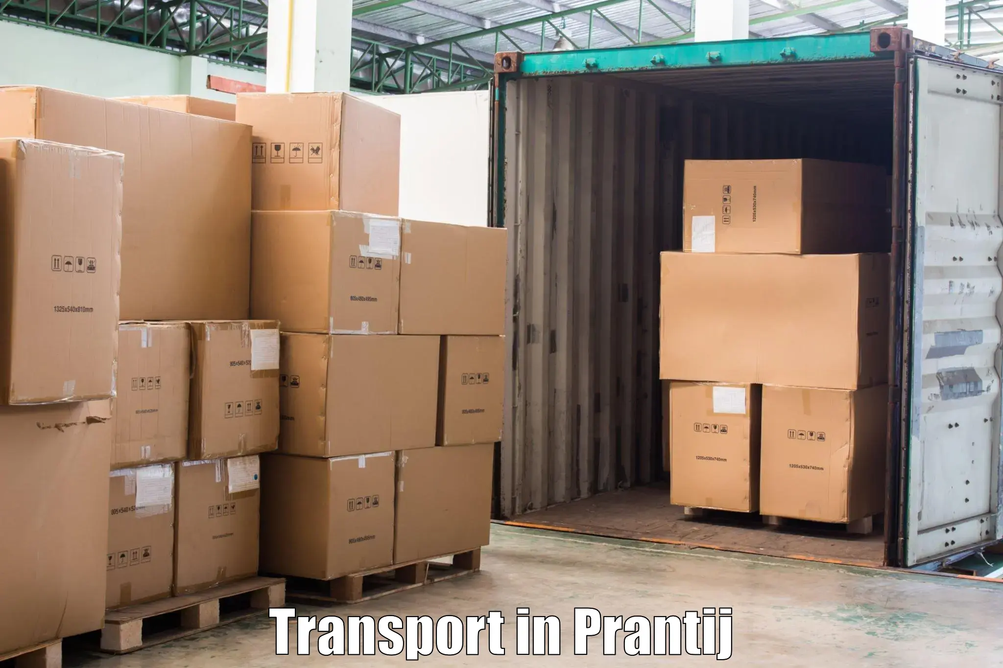 Door to door transport services in Prantij